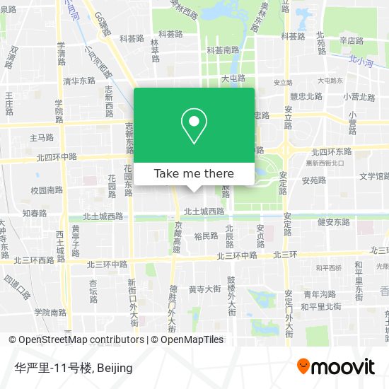 华严里-11号楼 map