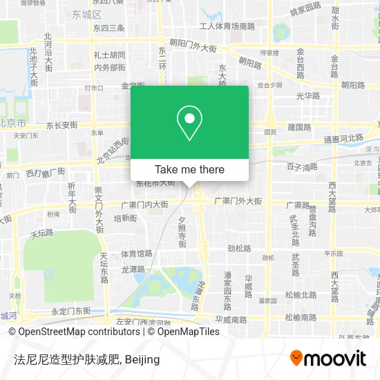 法尼尼造型护肤减肥 map