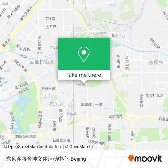 东风乡将台洼文体活动中心 map