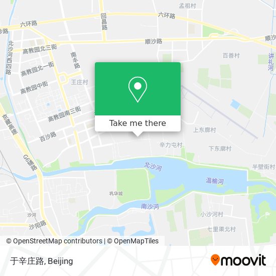 于辛庄路 map