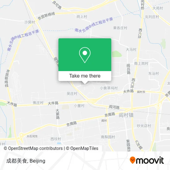 成都美食 map