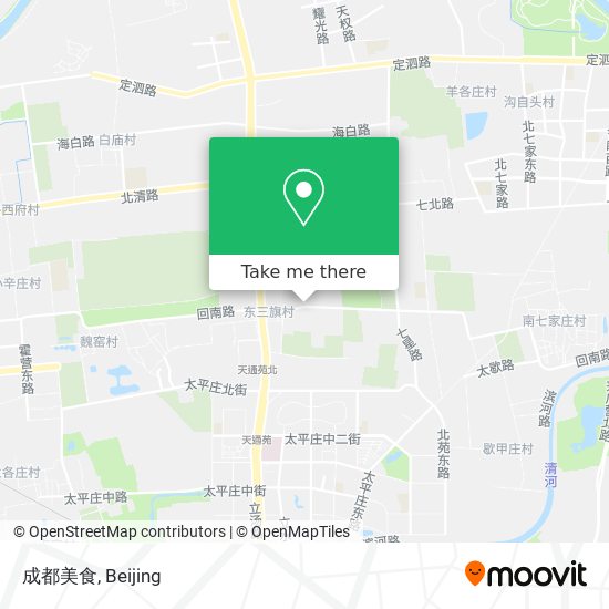 成都美食 map
