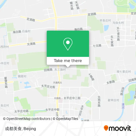 成都美食 map