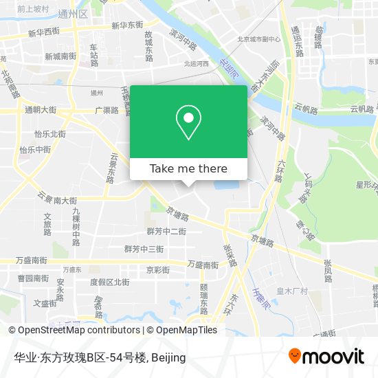 华业·东方玫瑰B区-54号楼 map