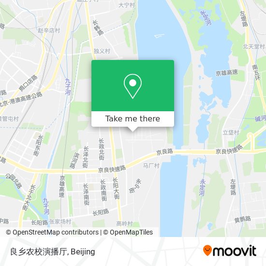 良乡农校演播厅 map