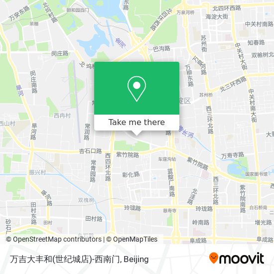 万吉大丰和(世纪城店)-西南门 map