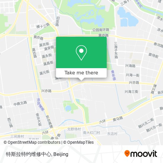 特斯拉特约维修中心 map