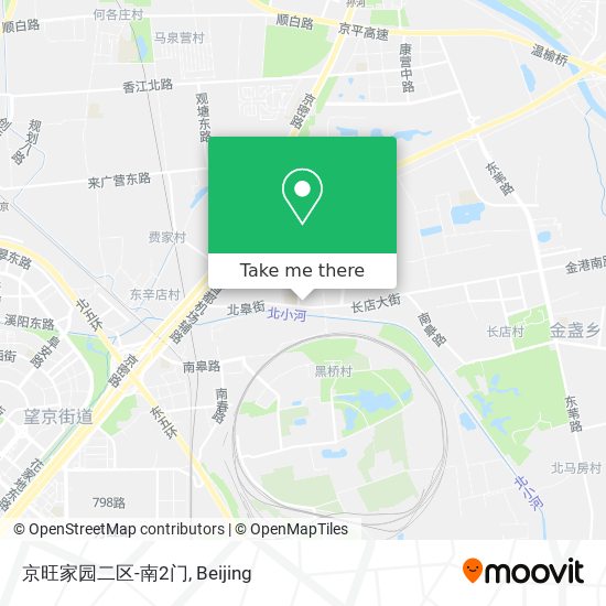 京旺家园二区-南2门 map