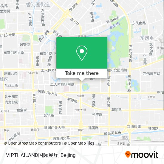VIPTHAILAND国际展厅 map
