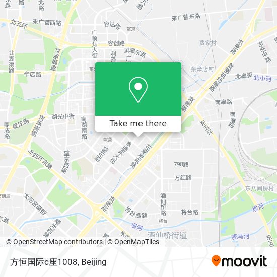 方恒国际c座1008 map