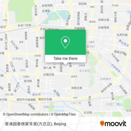 香满园春饼家常菜(方庄店) map