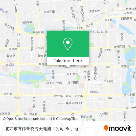 北京东方伟业瓷砖美缝施工公司 map