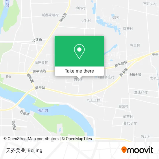 天齐美业 map