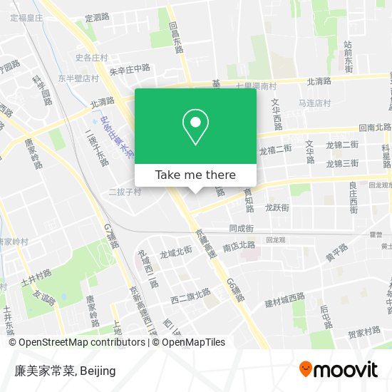 廉美家常菜 map