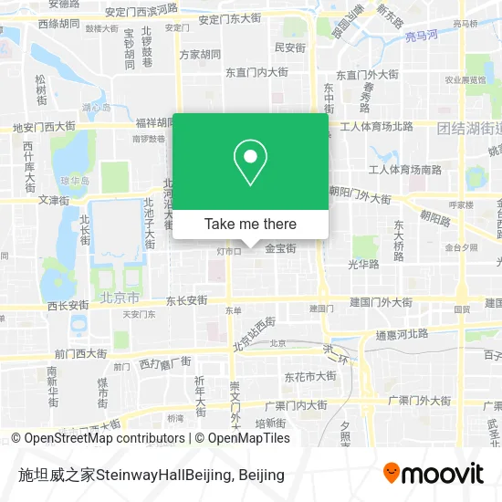 施坦威之家SteinwayHallBeijing map
