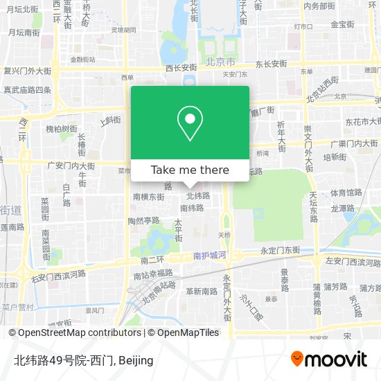 北纬路49号院-西门 map