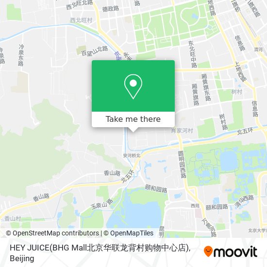 HEY JUICE(BHG Mall北京华联龙背村购物中心店) map