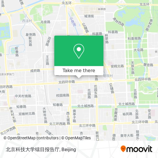 北京科技大学镭目报告厅 map