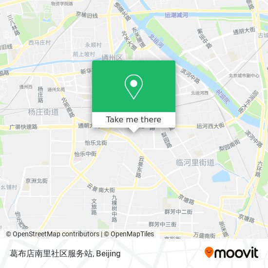 葛布店南里社区服务站 map