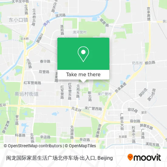 闽龙国际家居生活广场北停车场-出入口 map