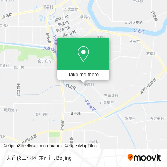 大香仪工业区-东南门 map