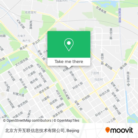 北京方升互联信息技术有限公司 map