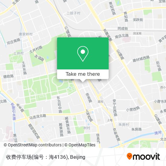 收费停车场(编号：海4136) map