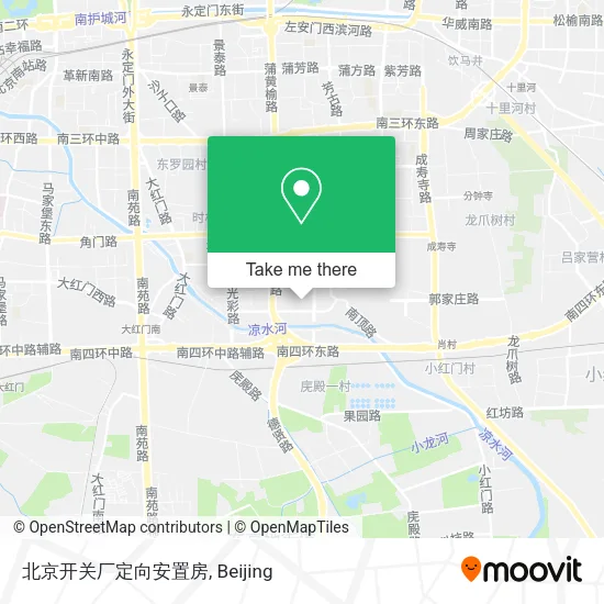 北京开关厂定向安置房 map