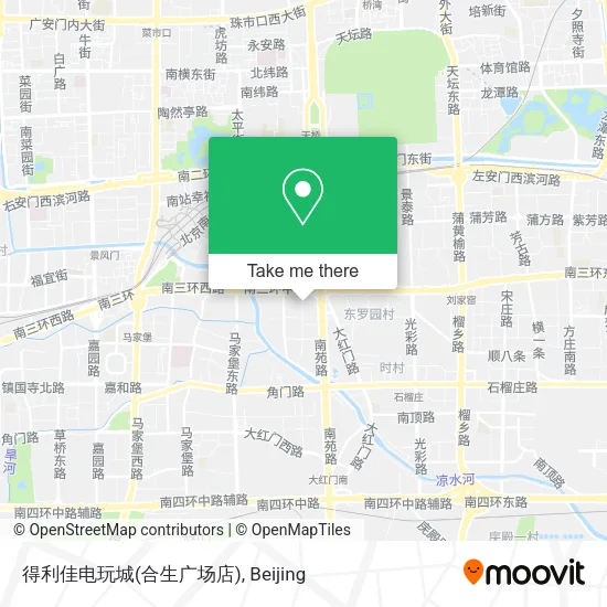 得利佳电玩城(合生广场店) map