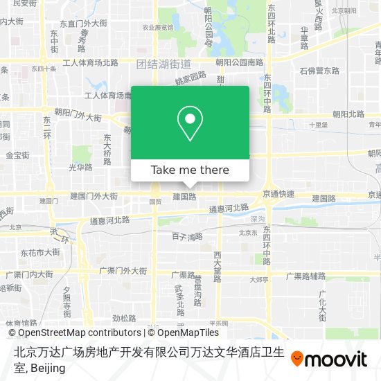 北京万达广场房地产开发有限公司万达文华酒店卫生室 map