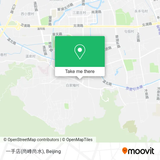 一手店(尚峰尚水) map