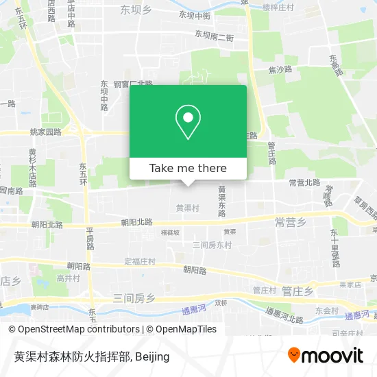 黄渠村森林防火指挥部 map