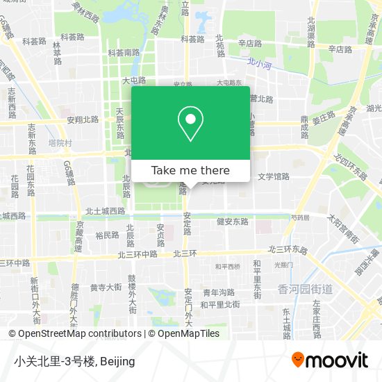 小关北里-3号楼 map