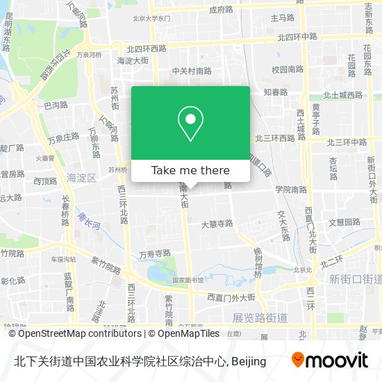北下关街道中国农业科学院社区综治中心 map