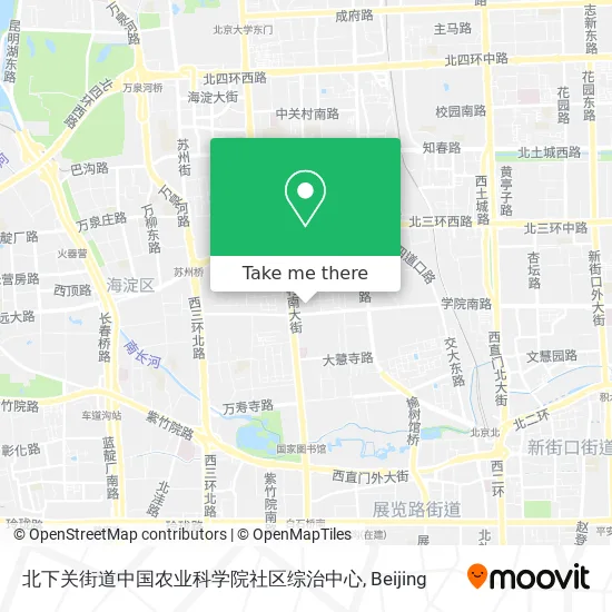 北下关街道中国农业科学院社区综治中心 map