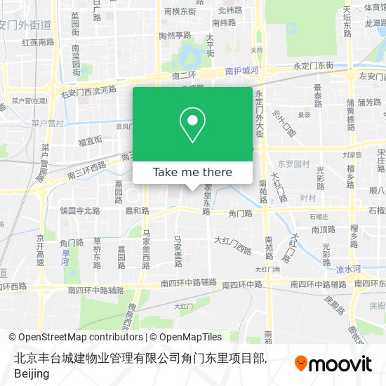 北京丰台城建物业管理有限公司角门东里项目部 map