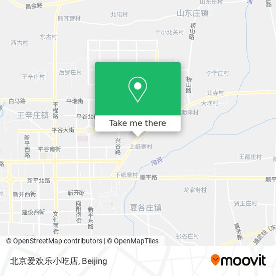 北京爱欢乐小吃店 map
