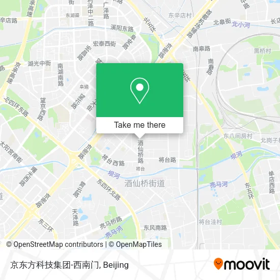 京东方科技集团-西南门 map