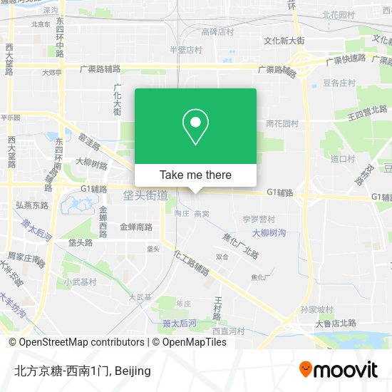 北方京糖-西南1门 map