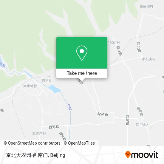 京北大农园-西南门 map