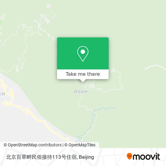 北京百草畔民俗接待113号住宿 map