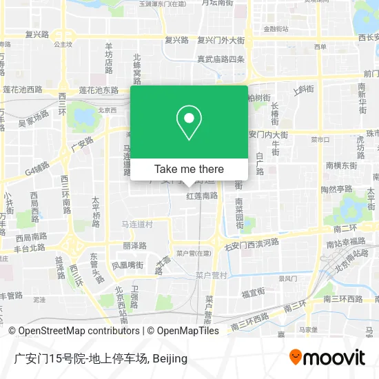 广安门15号院-地上停车场 map