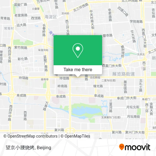 望京小腰烧烤 map