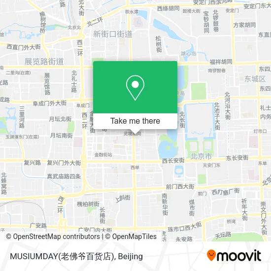 MUSIUMDAY(老佛爷百货店) map