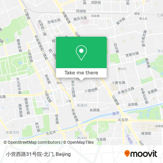 小营西路31号院-北门 map