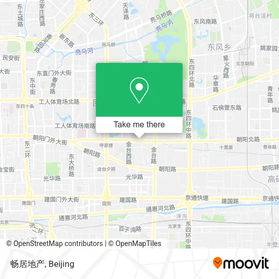 畅居地产 map