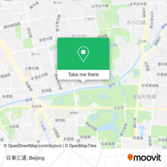 百事汇通 map