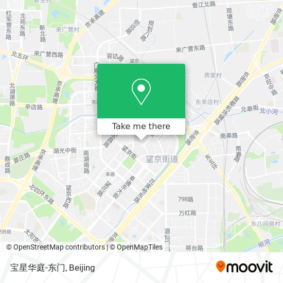 宝星华庭-东门 map
