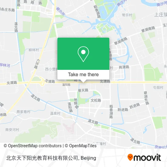 北京天下阳光教育科技有限公司 map