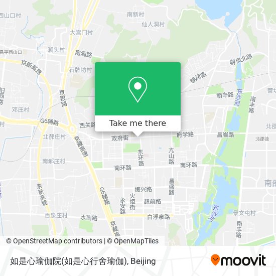 如是心瑜伽院(如是心行舍瑜伽) map